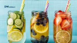 Infused waters are simply water infused with the flavors of various fruits, vegetables, herbs, and spices. By soaking these ingredients in cold water, their flavors are naturally extracted, resulting in a delicious drink that can be consumed throughout the day. Unlike juices or smoothies, infused waters contain minimal calories while still offering a burst of flavor.